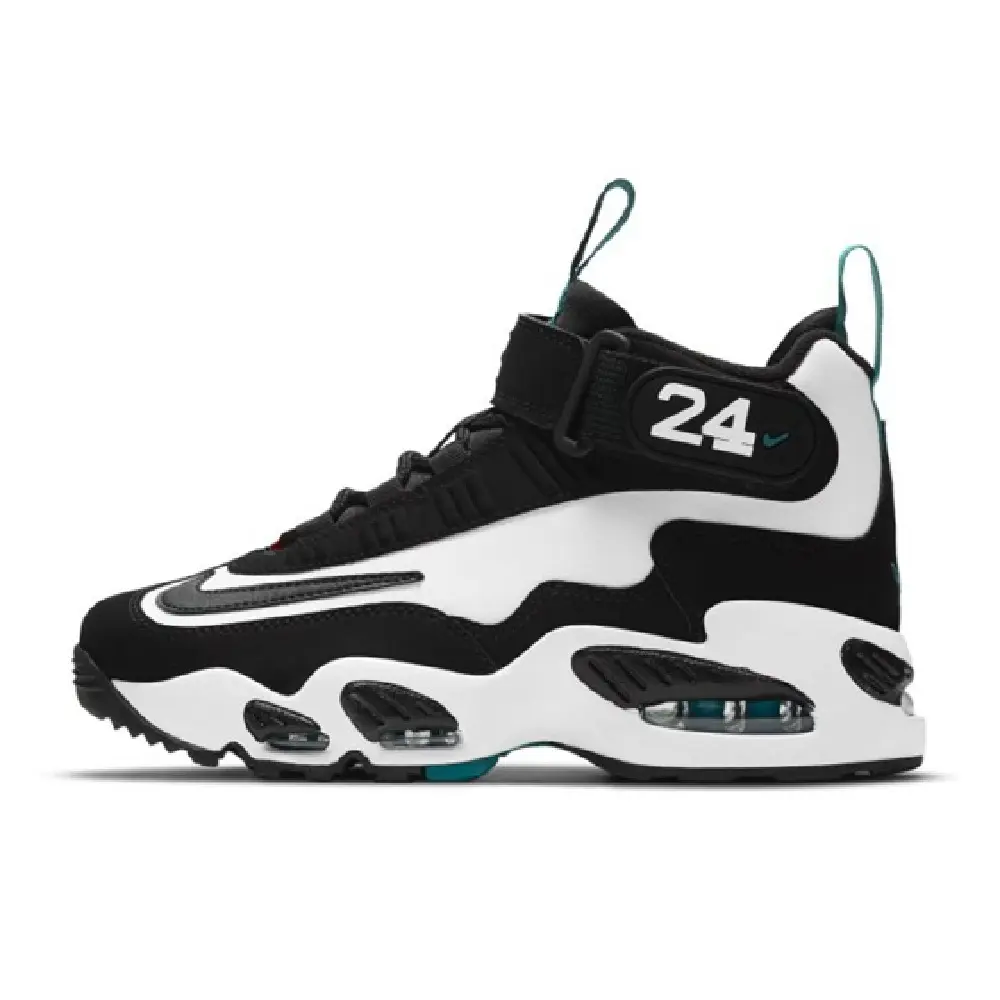 Youth Nike Air Griffey Max 1 White/Black-Fresh Water (DD8561 100) (GS)