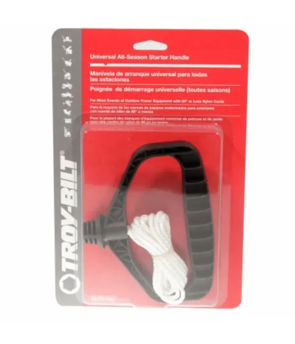 Arnold 139800 Universal Starter Handle with Nylon Rope - Ergonomic Fit, Large Handle, Ideal for Outdoor Users