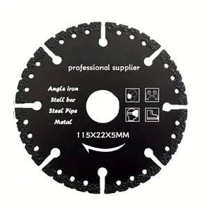 1pc 115mm professional metal cutting blade, multifunctional cutting disc suitable for steel, stone, marble, aluminum and concrete, precision cutting tools and accessories, Replacement Blades