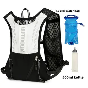 Large-capacity water-resistant hiking backpack, lightweight outdoor travel backpack, suitable for trekking, trail running, and hydration pack