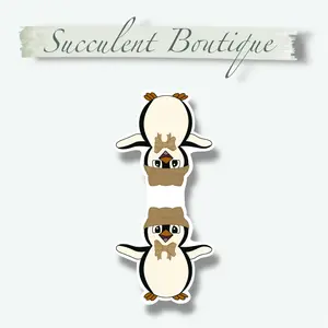 Cute Penguin Magnetic Bookmark