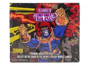 P - 2 (TWO) Packs 2023 Upper Deck Marvel Allegiance: The Infinity Trilogy Hobby