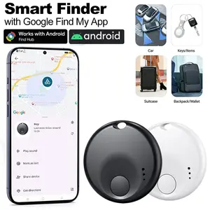 Android Smart Tag Tracker, Anti Lost Wireless BT-compatible Tracking Device for Keys Wallet Luggage Pets, Supports Google Find HUB APP