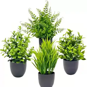 Realistic Greenery Decorative Plant, Artificial Plants, Indoor Faux Plant, House Plants Decor, Eco-Friendly Material, Durable & Fireproof, Ideal for Luxury Homes, Villas, Conferences, Clubs