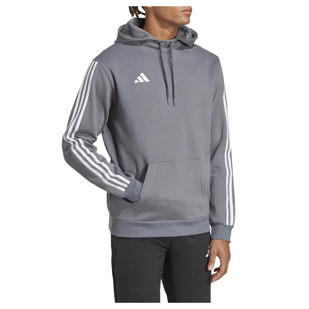 adidas Mens Tiro 23 League Sweat Hoodie Soccer Cleats  - Grey