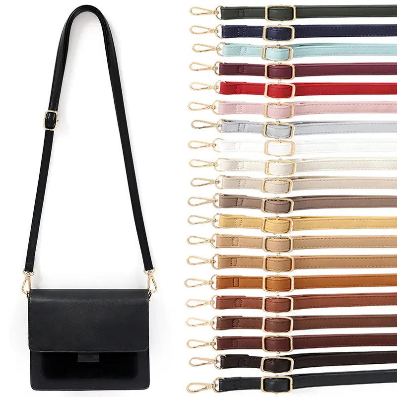 1.3CM Width leather bag strap,Punch-free crossbody bag strap,durable Replacement  shoulder Strap