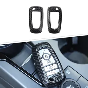 Laser-Cut Scratch Guard Car Key Protector Shell, Interior Trim Cover Car Key Accessory for 2018+ Ford F150, 2021+ Bronco/Bronco Sport, 2024+ Mustang fathersdaygift