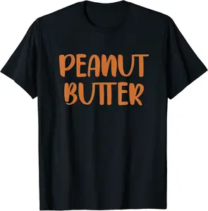 Peanut Butter & Jelly PB&J Matching Couple Halloween Costume T-Shirt - 62B08GJZ8BMN