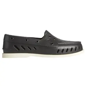 Sperry Womens Authentic Original Cozy Float Boat Flats Casual - Black