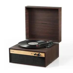 Crosley Jasper 3-Speed Turntable with Bluetooth Speaker