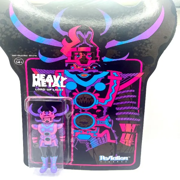 Heavy Metal - Super7/Reaction Figure - Wave 1 - ‘Midnight God’ Lord Of Light 3.75-inch ReAction Figure (NYCC 2017 Exclusive)