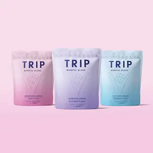 TRIP Functional Gummies — Choose between Magnesium: Calm, Ashwagandha: Stress Support & Lion's Mane: Focus, Vegan, Sugar-Free, 30-Day Supply (60 Gummies)