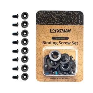 Snowboard Binding Screw Set M6x16mm – 8PCS Stainless Steel Screws