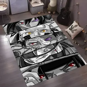 Anime Eyes Rug-Custom  Room Decor, Cotton Blend 1
