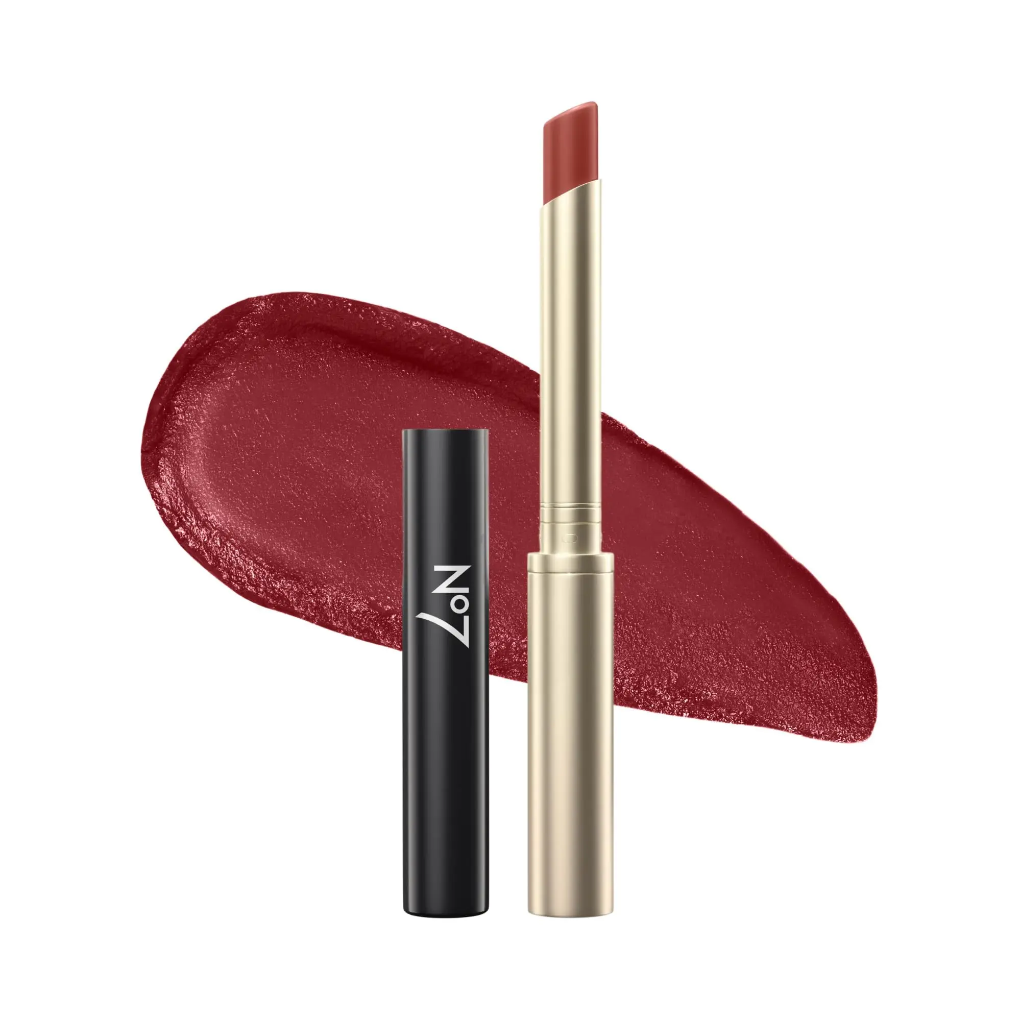 No7 Pro Artist Moisture Muse Lip Stick - Sheer, Hydrating Lipstick with Buildable, Glossy Color - Nourishing & Tinted Lip Products for Luminous, Comfortable Wear - Rose Couture (0.8g)