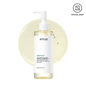 [Anua Official Shop] Heartleaf Pore Control Cleansing Oil 6.76 fl oz. (200ml) ｜Hypoallergenic Makeup Remover, Facial Oil Cleanser, Face wash, korean skincare, gentle