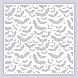 Bats Full Clay Stencil