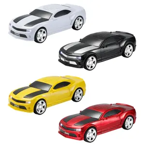 WSTER WS-592 Sports Car Model Bluetooth Speaker with Surround Sound, USB, TF Card, AUX, FM Radio, TWS Pairing for Indoor/Outdoor Use, Birthday Gift