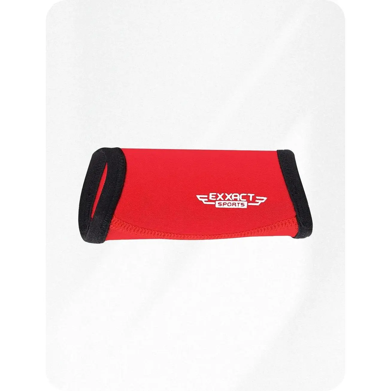Neoprene Chin Strap Cover for Ultimate Comfort and Protection (Red)