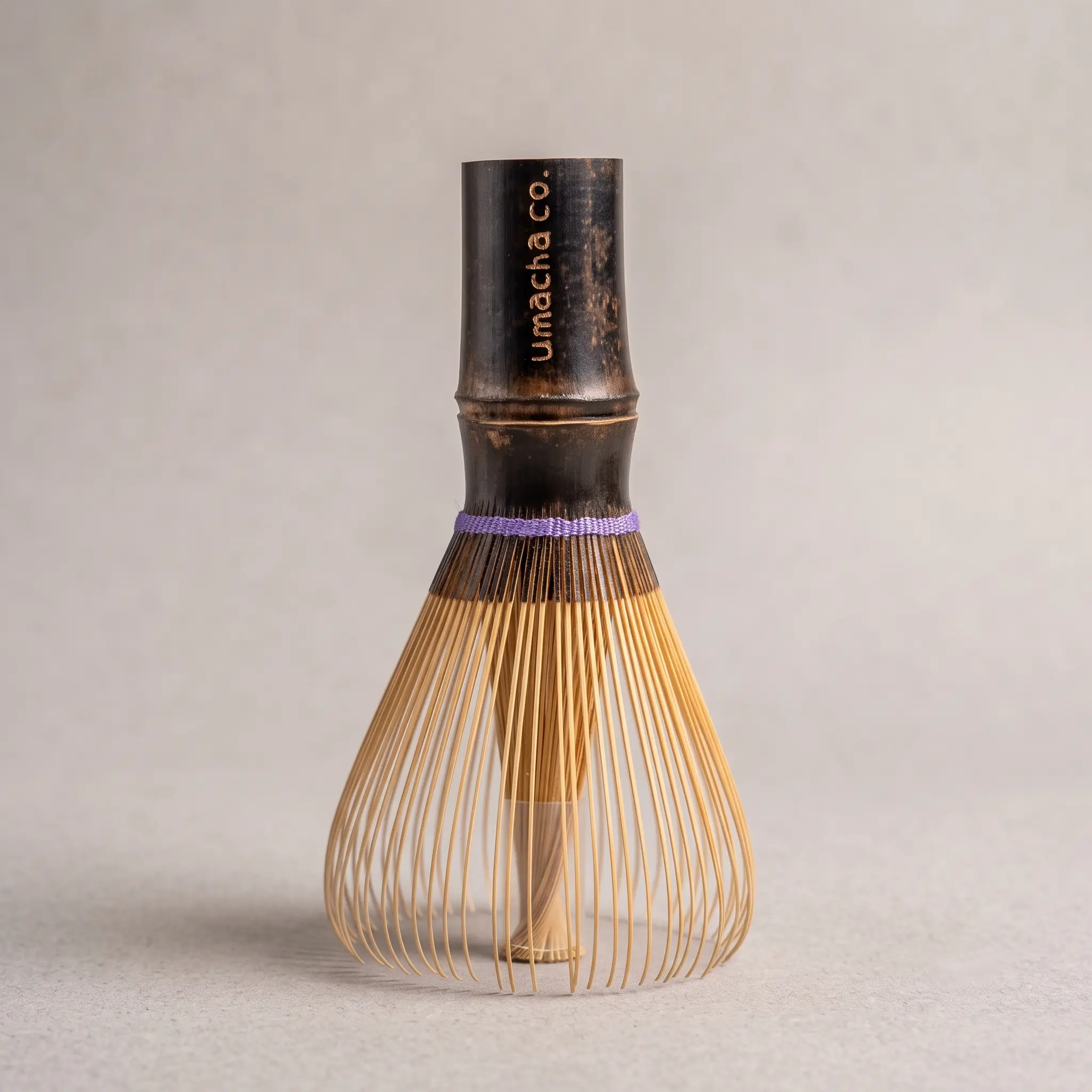 Umacha Co. "Shin" Premium Matcha Whisk Chasen - Handmade Bamboo Matcha Whisk for Matcha Tea Set, Authentic Japanese Ceremonial Tea Tools for Perfect Foam Frother