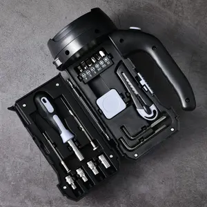 Outdoor Emergency Repair Kit, Multifunctional Tool Flashlight, Portable Maintenance Tools, Car Toolkit, Father's Day Gift, Requires Batteries