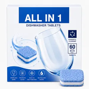 All in 1 Dishwasher Tablets – 60 Count