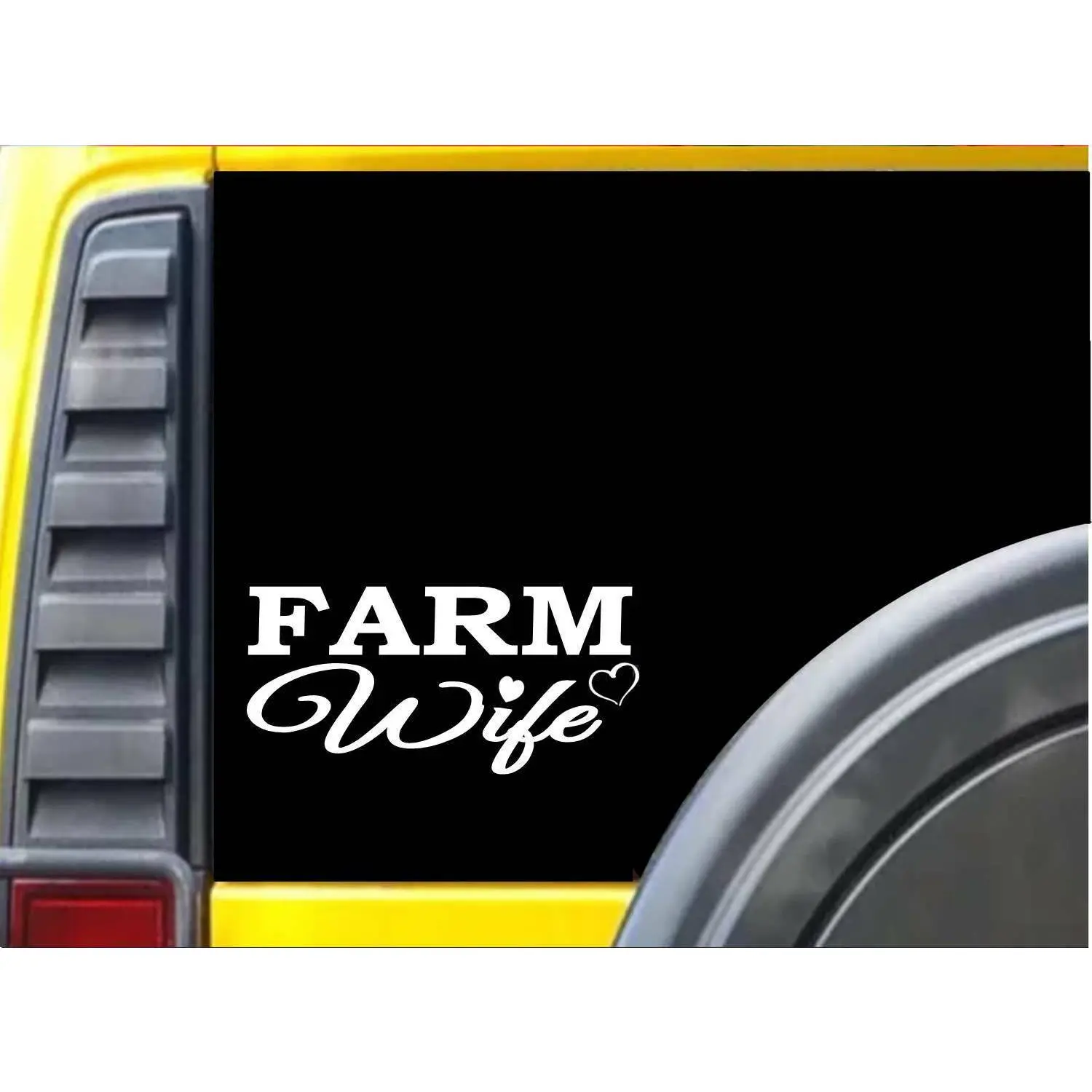 Farm Wife K359 8 inch Sticker farming tractor decal