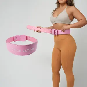 CHICK-ACTIVE Weightlifting Belt, Sports Waist Trainer, Gym Waist Support Belt for Lifting, Workout, Core Stability, Back Protection, Fitness Training Gear for Men and Women