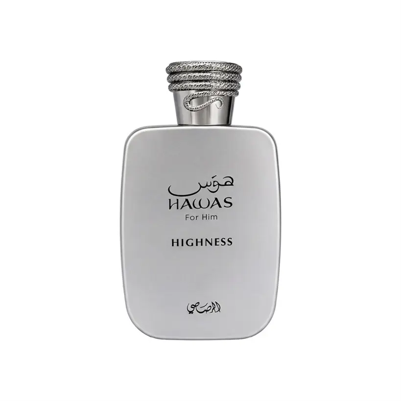 Rasasi Hawas Highness Eau De Parfum 100ml For Men, Fresh Amber Perfume 3.4oz