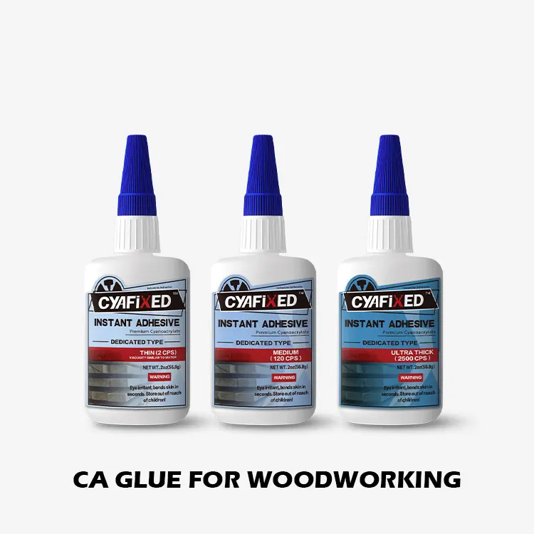 CYAFIXED Professional Grade Cyanoacrylate Super CA Glue for Woodworking,Instant Adhesive for Woodturning, Pen Turning, Finish & Hobby Models & Most Wood Bonding,Gap Filling, Heavy Duty Wood Bonding
