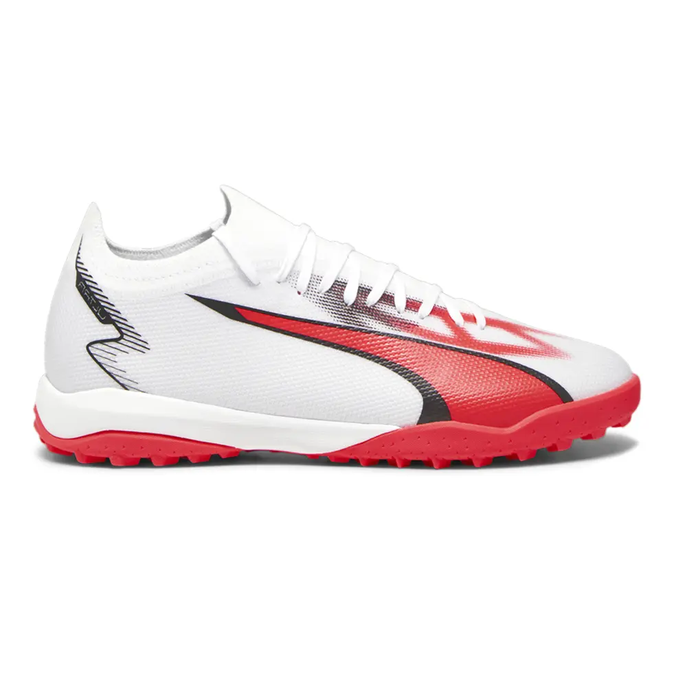 PUMA Mens Ultra Match Turf Soccer Cleats Turf - White