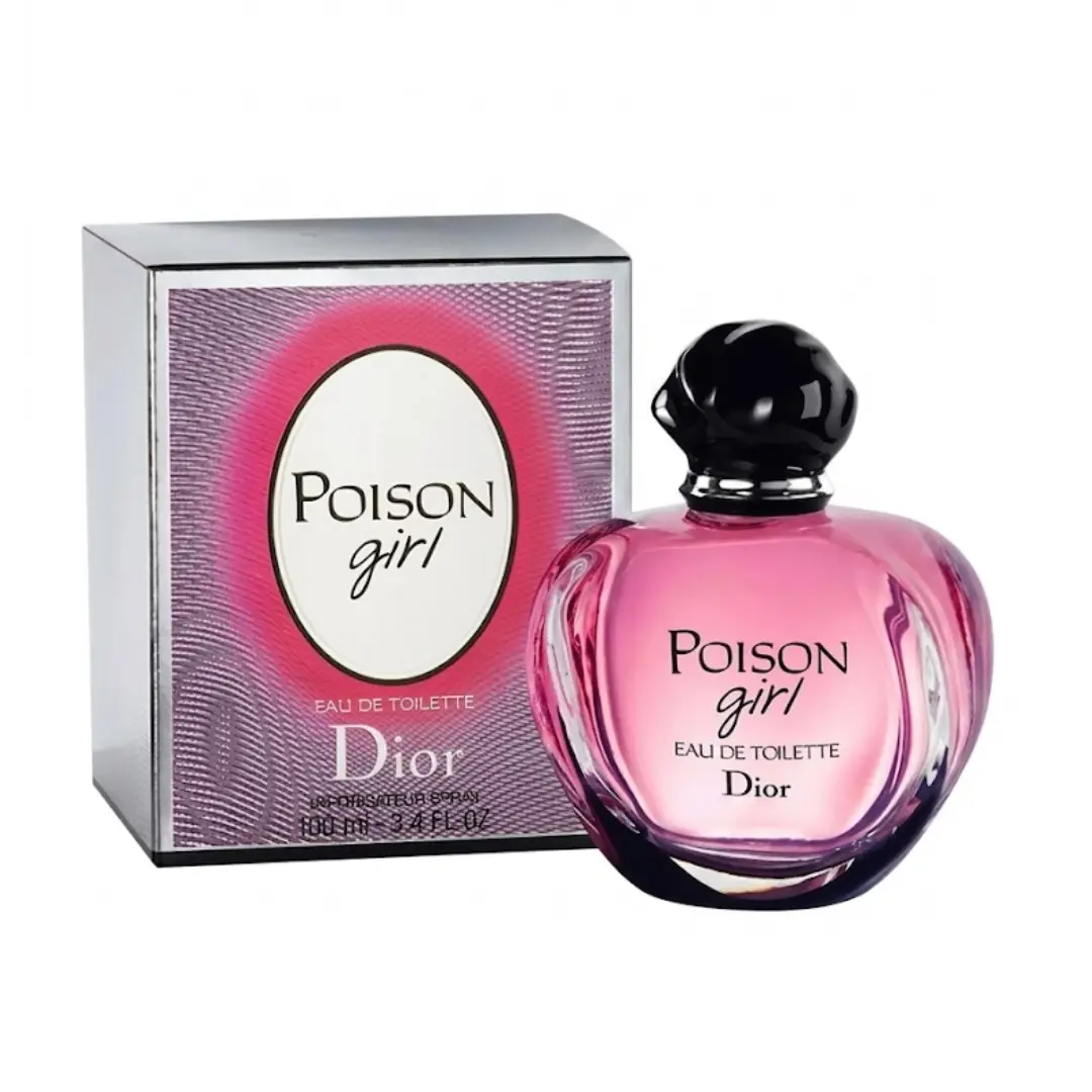 Dior Poison Girl Eau de Toilette For Women 3.4 oz | Sweet Floral Vanilla Perfume for Women | Long-Lasting Designer Fragrance