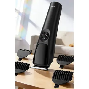 HImai Automatic Vacuum Hair Clipper for Adults and Kids Rechargeable Cordless Grooming Trimmer with Built-In Suction Catch Bin and Quiet Motor