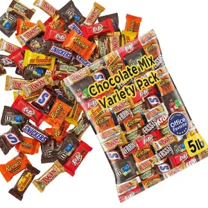 5LB Chocolate Variety Pack Bulk Candy Mix | Assorted Individually Wrapped Chocolate Candy for Parties, Offices, Pinatas, Candy Bowls & Gift Bags
