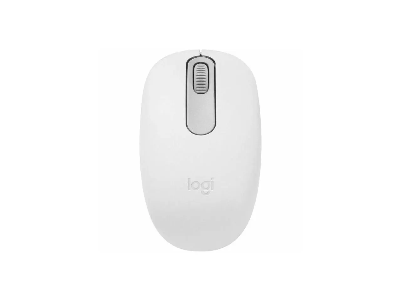 Logitech M196 Mouse - Optical - Wireless - 32.81 ft - Bluetooth - Raw White - 1000 dpi - Scroll Wheel - Small/Medium Hand/Palm Size - Symmetrical - 1 x AA Battery Supported