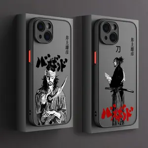 Vagabond Inoue Takehiko Phone Case for iPhone 17 16 15 14 13 12 11 Pro Max X Xs Matte Transparent Hard Cover