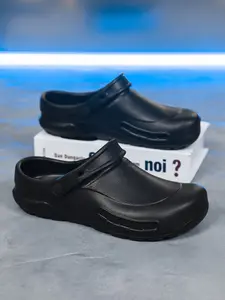 Men's Waterproof Non-Slip Shoes, Slippers Indoor, Ideal for Kitchen Work, Home Use, Beach Wear, Casual Breathable All-Season Comfort