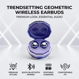 Fluffdrip Sleep Buds 01 - Invisible Mini Earbuds for Side Sleepers | 2.5g Zero Pressure, Sound Blocking