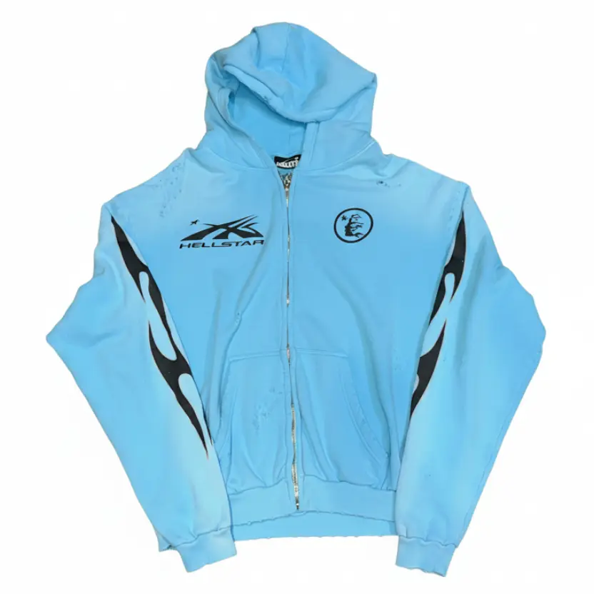 Hellstar Zip-Up Blue Sports Classic