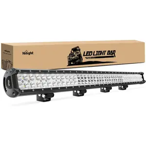 Nilight 39Inch 252W Led Light Bar Spot Flood Combo 24V 12V Boat Lighting Off road Driving Work Lights for Van Camper Wagon Car Pickup ATV UTV SUV Truck utv atv  dealsforyoudays