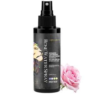 Lion Locs Advanced Rose Water Spray Treatment - Moisturizing Aloe Vera Treatment for Daily Nourishment and Skin Comfort