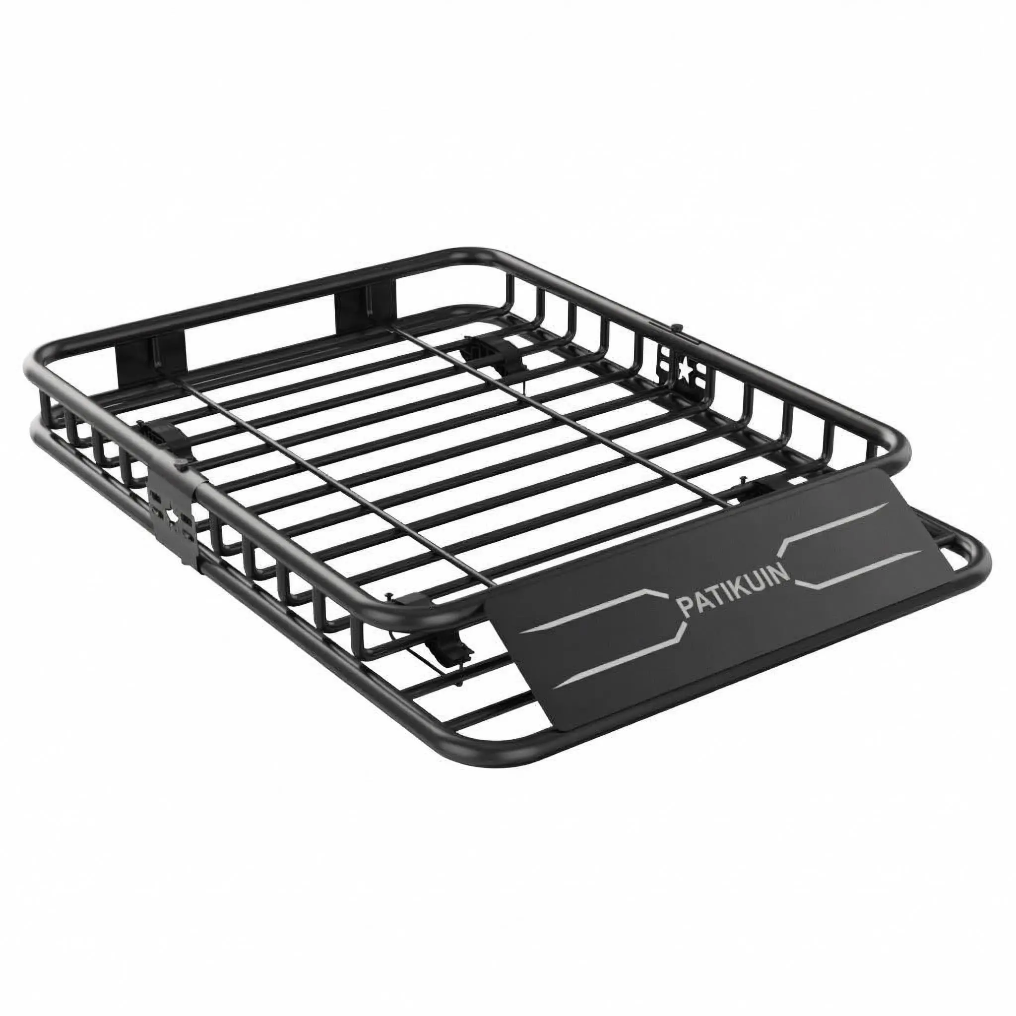 GARVEE Roof Rack Basket 46" x 36" - 200 lbs Capacity Rooftop Cargo Carrier with Extension, Heavy Duty Luggage Rack for SUVs, Trucks, Vehicles