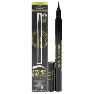 Arches & Halos Microfiber Tinted Brow Mousse - Highly Pigmented Brow Color - Full and Bold Brows - Vegan and Cruelty Free Makeup - Espresso, 3 ml