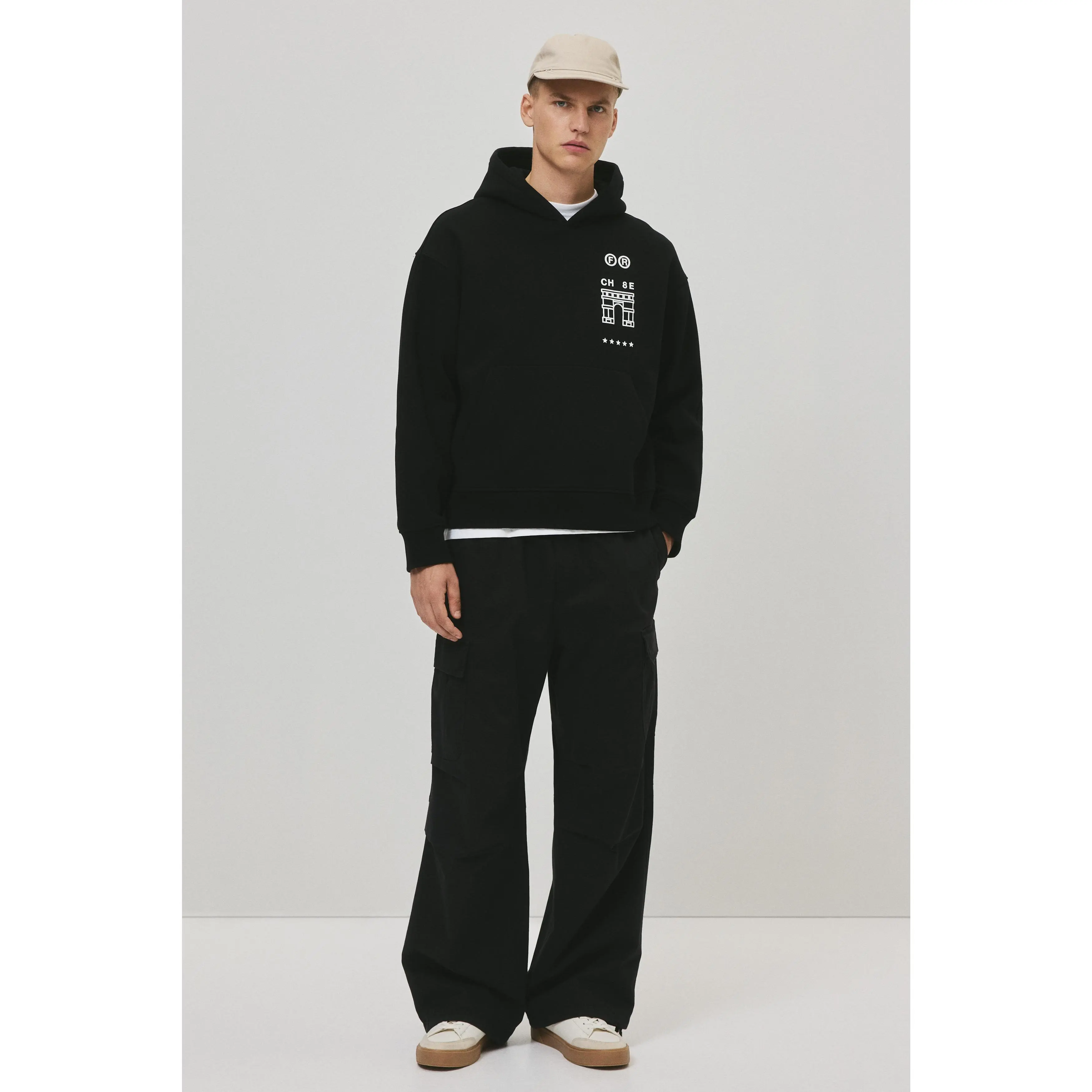 H&M Loose Fit Hoodie