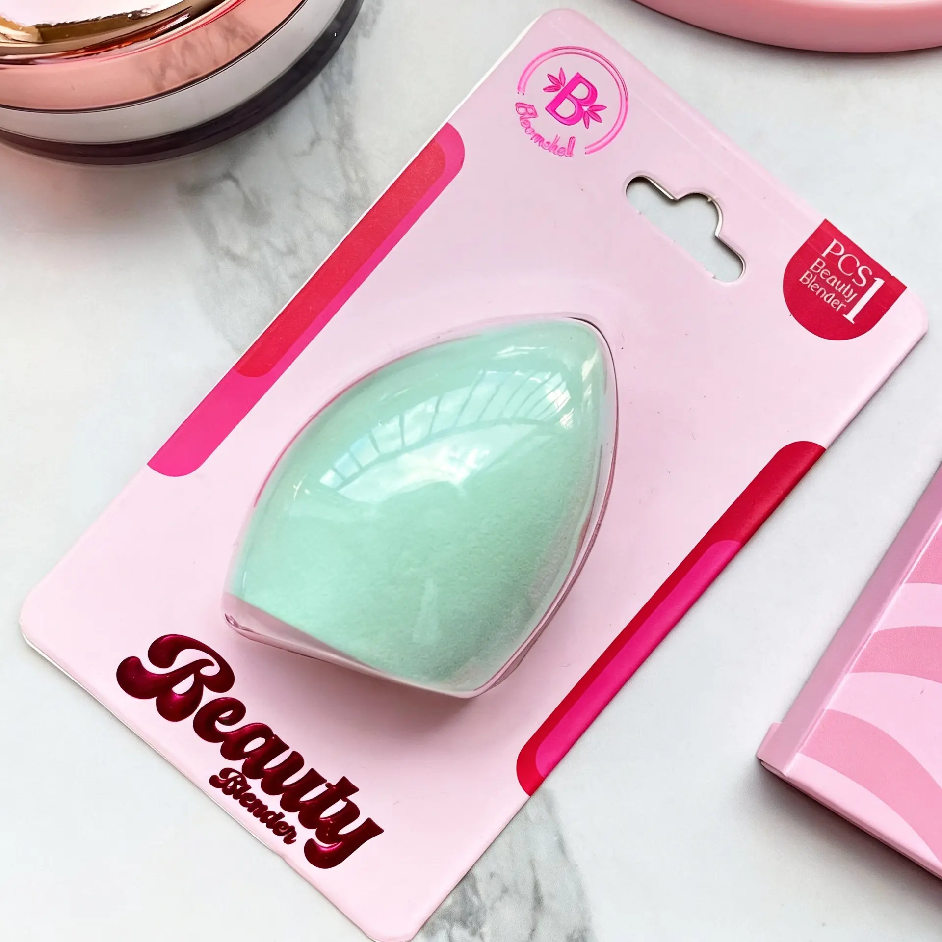 Bloom Beauty Blender Air Puff – Soft Makeup Sponge Puff for Smooth, Even Foundation Application