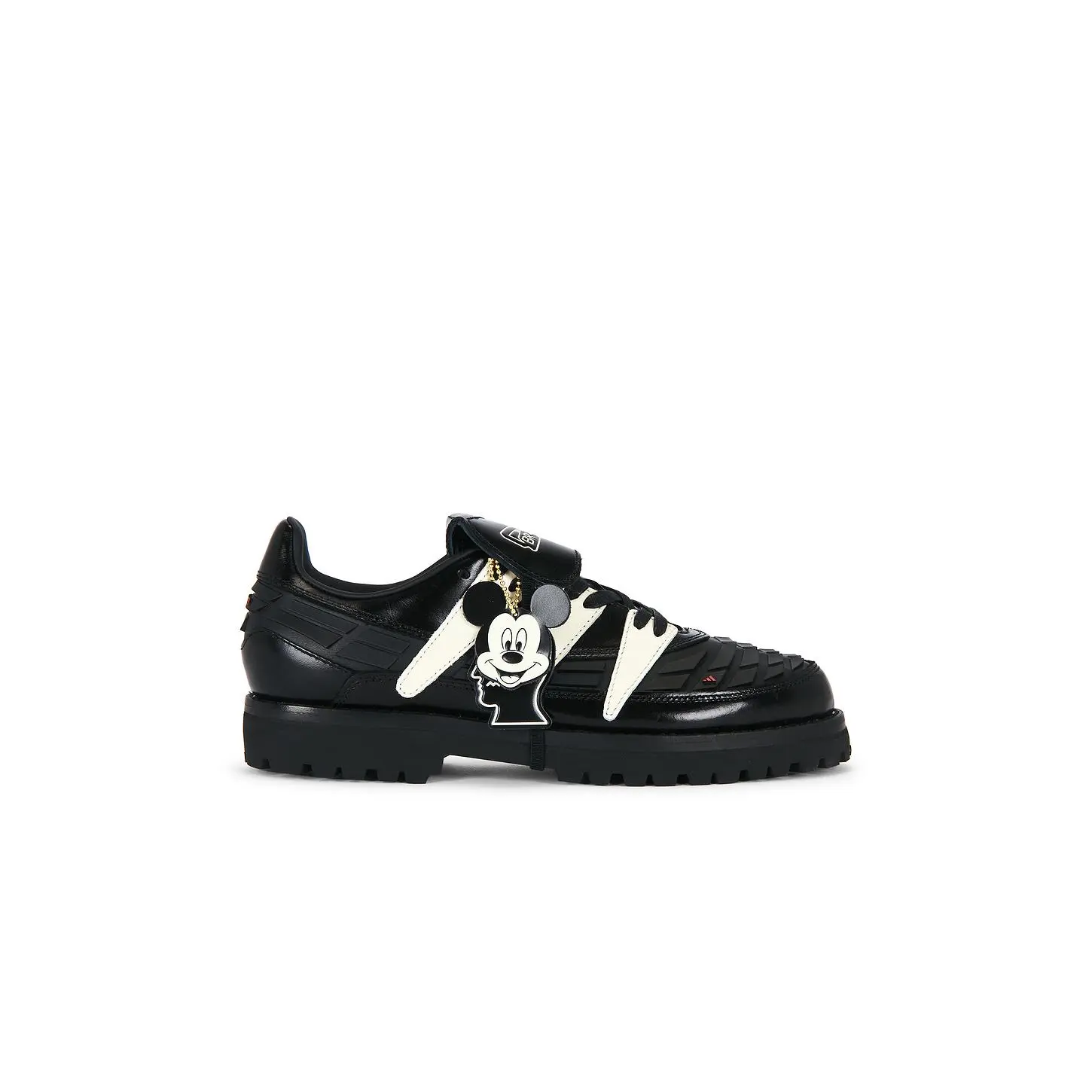 adidas Originals x Brain Dead x Disney Predator Sneaker in Core Black, Cream White, & Core Black