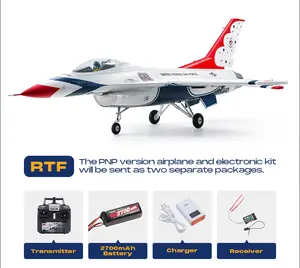 FMS EDF Jet 64mm F-16 Fighting Falcon PNP （PNP = plane only）