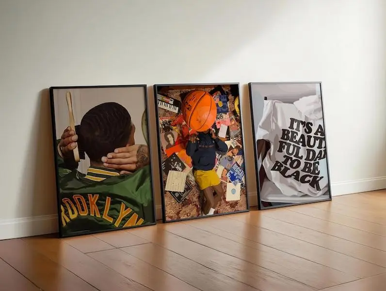 Set of 3 Masculine Wall Art Prints Hypebeast Room Décor Poster #2711