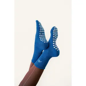 TCC Blue Wave | Pilates & Barre Grippy Socks