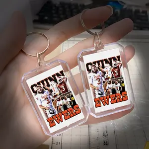 Star Athlete Keychain – High-Quality Acrylic Keyring for Sports Enthusiasts & Collectors, A Thoughtful Gift for Fans, Stylish & Durable Accessory for Daily Use